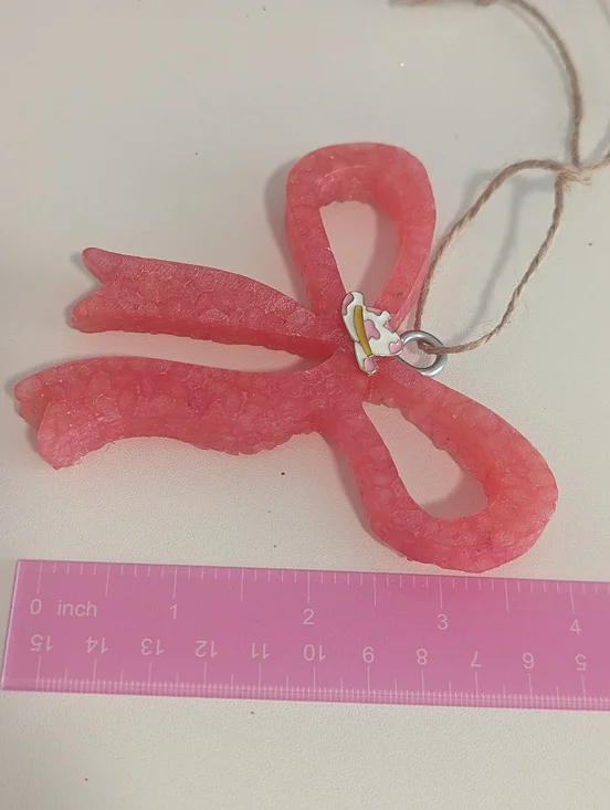 Western Themed Bow Shaped Large Freshie NWT! - Picture 5 of 11